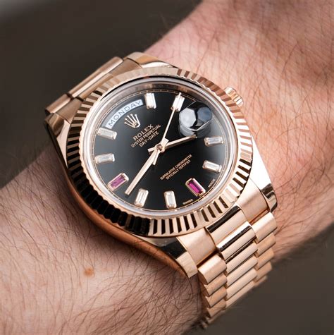 rose.gold.rolex|rose gold Rolex 40mm.